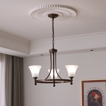 Celestine Glow Chandelier - Elegant Design with Adjustable Brightness