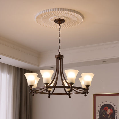 Celestine Glow Chandelier - Elegant Design with Adjustable Brightness