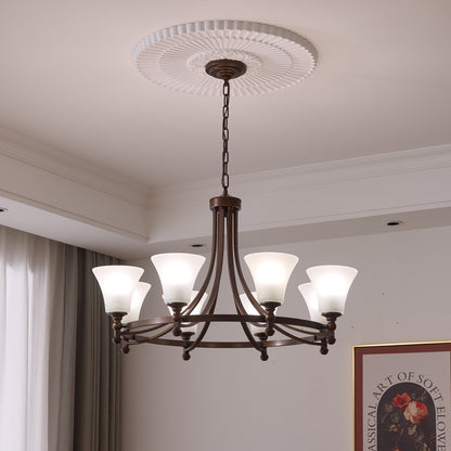 Celestine Glow Chandelier - Elegant Design with Adjustable Brightness