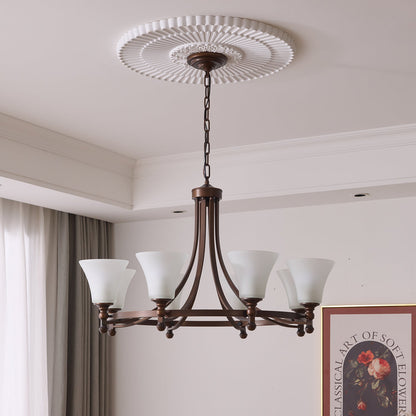 Celestine Glow Chandelier - Elegant Design with Adjustable Brightness