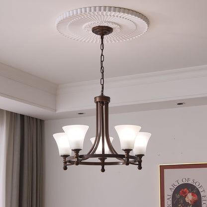 Celestine Glow Chandelier - Elegant Design with Adjustable Brightness