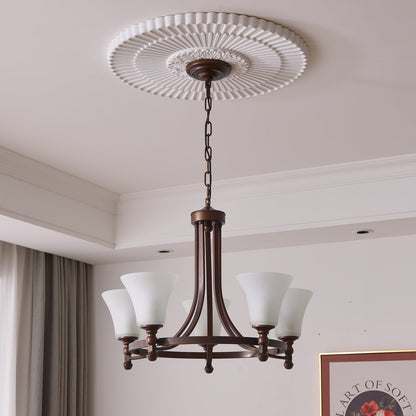 Celestine Glow Chandelier - Elegant Design with Adjustable Brightness