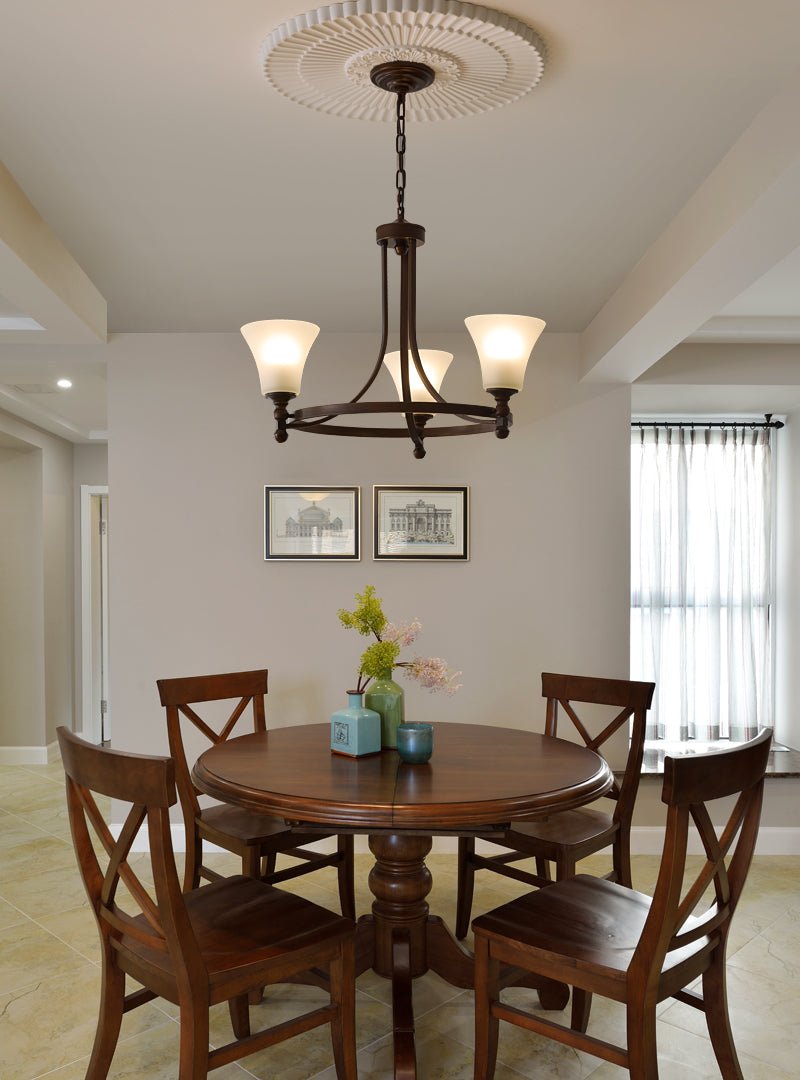 Celestine Glow Chandelier - Elegant Design with Adjustable Brightness