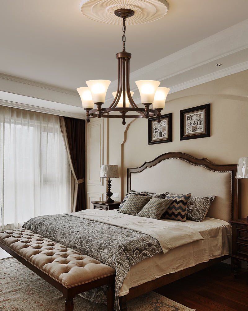 Celestine Glow Chandelier - Elegant Design with Adjustable Brightness