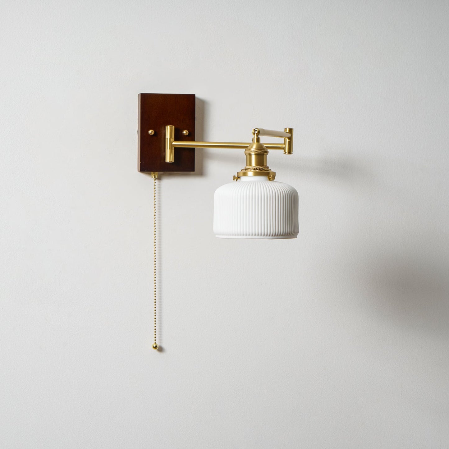 Modern Ceramic Geometry Wall Lamp with Adjustable Brightness & Unique