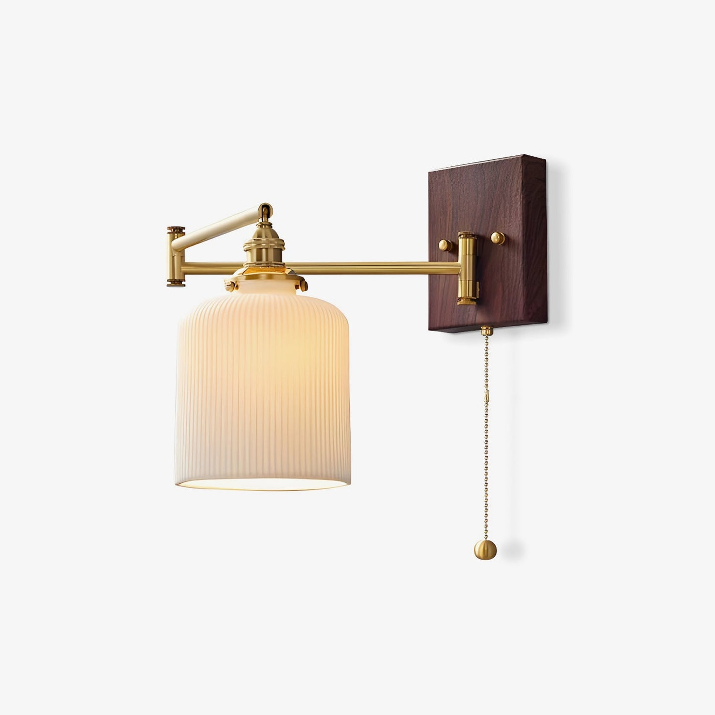 Modern Ceramic Geometry Wall Lamp with Adjustable Brightness & Unique