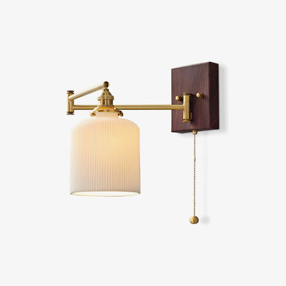 Modern Ceramic Geometry Wall Lamp with Adjustable Brightness & Unique