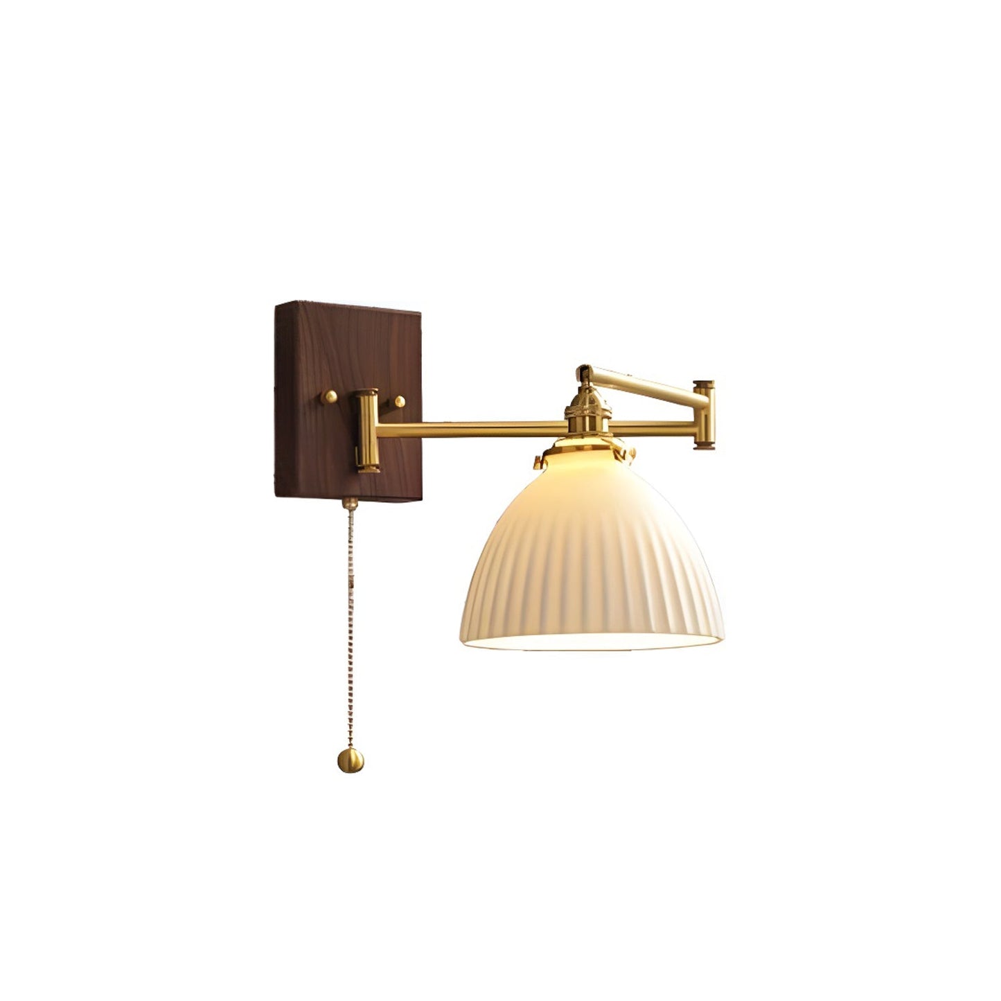 Modern Ceramic Geometry Wall Lamp with Adjustable Brightness & Unique