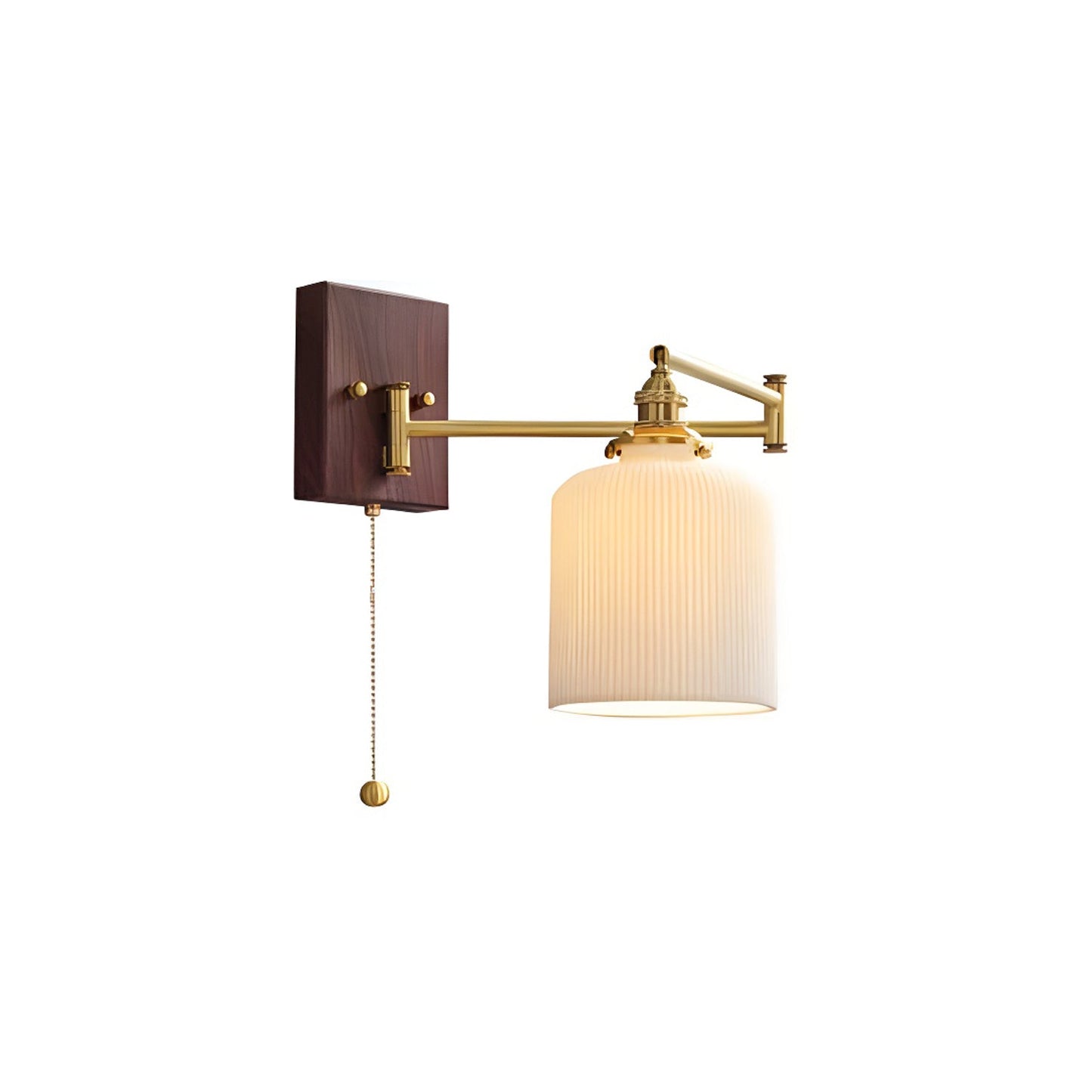 Modern Ceramic Geometry Wall Lamp with Adjustable Brightness & Unique