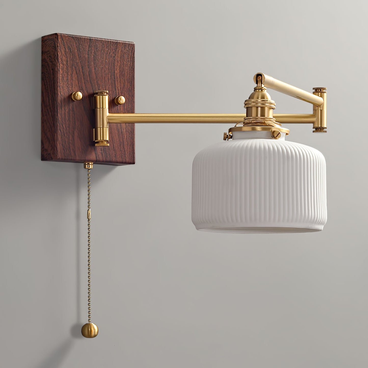 Modern Ceramic Geometry Wall Lamp with Adjustable Brightness & Unique