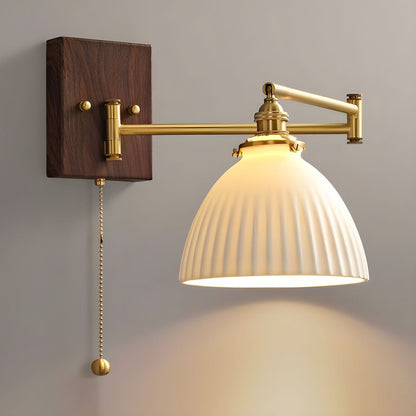 Modern Ceramic Geometry Wall Lamp with Adjustable Brightness & Unique