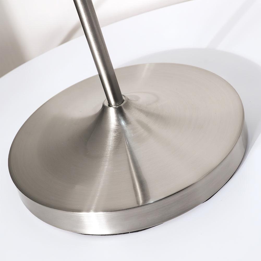 Ceramic Ribbed Table Lamp - Adjustable Brightness & Modern Design