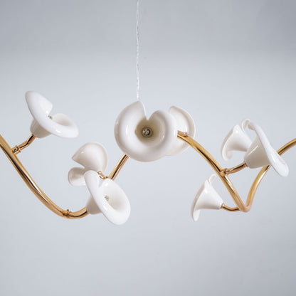 Cerisium Blossom Chandelier - Elegant Design with Adjustable Height &