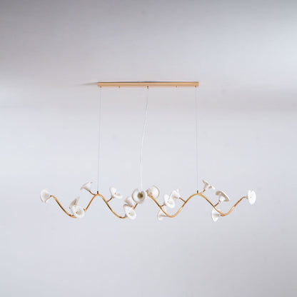 Cerisium Blossom Chandelier - Elegant Design with Adjustable Height &