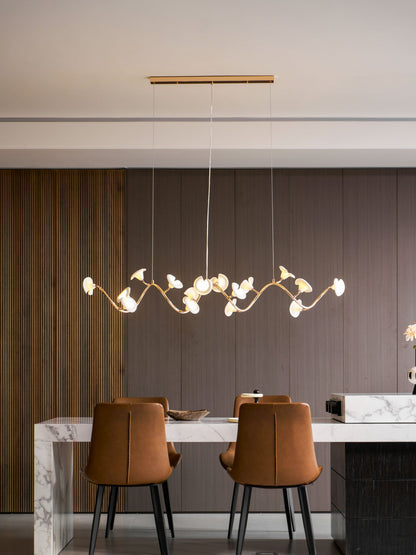 Cerisium Blossom Chandelier - Elegant Design with Adjustable Height &