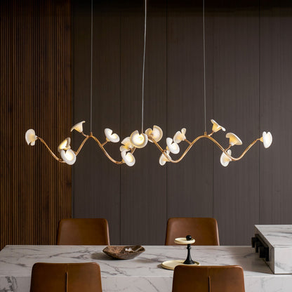 Cerisium Blossom Chandelier - Elegant Design with Adjustable Height &