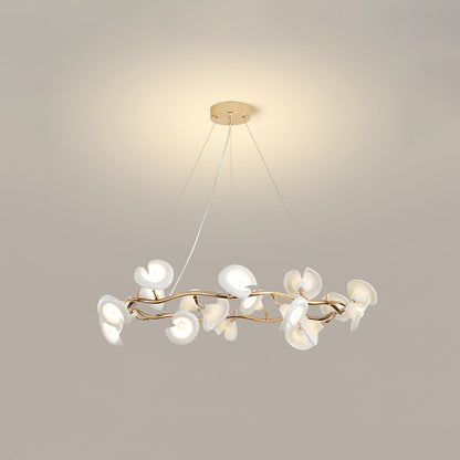 Cerisium Blossom Chandelier - Elegant Design with Adjustable Height &