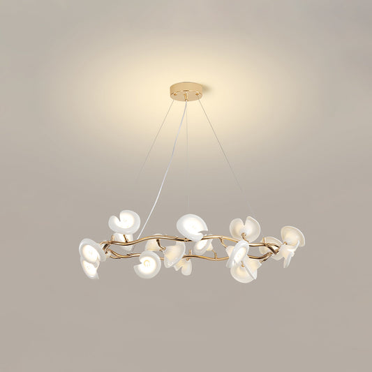 Cerisium Blossom Chandelier - Elegant Design with Adjustable Height &