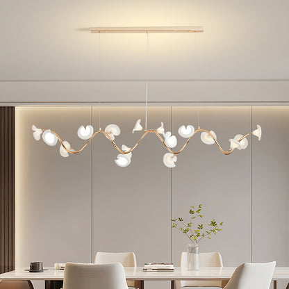 Cerisium Blossom Chandelier - Elegant Design with Adjustable Height &