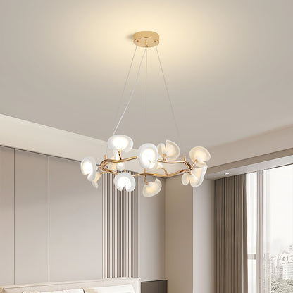 Cerisium Blossom Chandelier - Elegant Design with Adjustable Height &