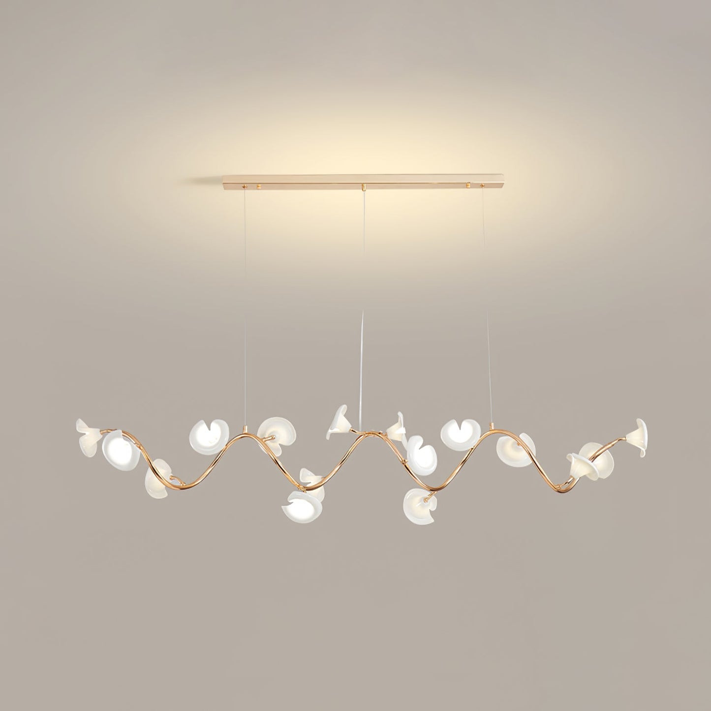 Cerisium Blossom Chandelier - Elegant Design with Adjustable Height &