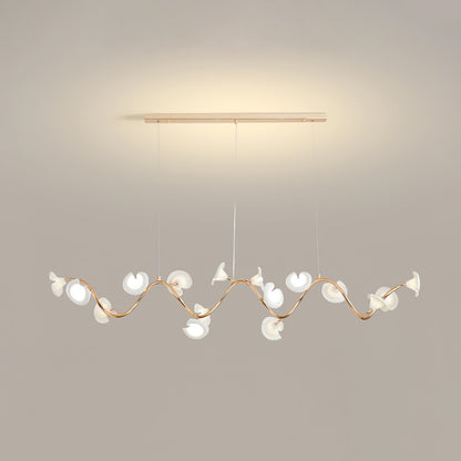 Cerisium Blossom Chandelier - Elegant Design with Adjustable Height &