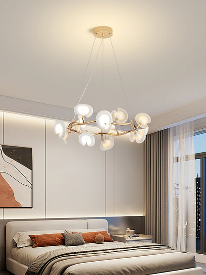 Cerisium Blossom Chandelier - Elegant Design with Adjustable Height &