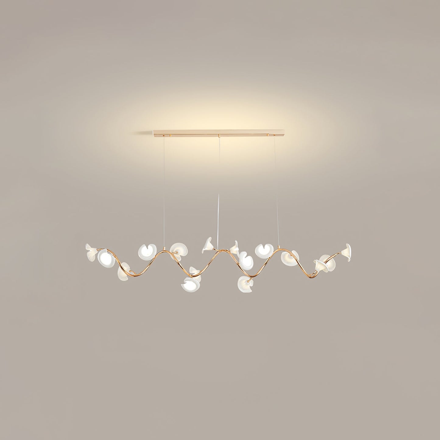 Cerisium Blossom Chandelier - Elegant Design with Adjustable Height &