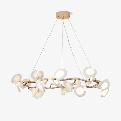 Cerisium Blossom Chandelier - Elegant Design with Adjustable Height &