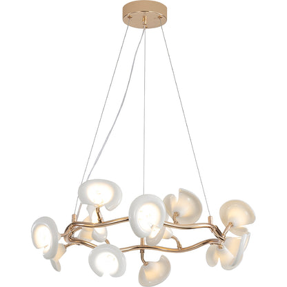 Cerisium Blossom Chandelier - Elegant Design with Adjustable Height &