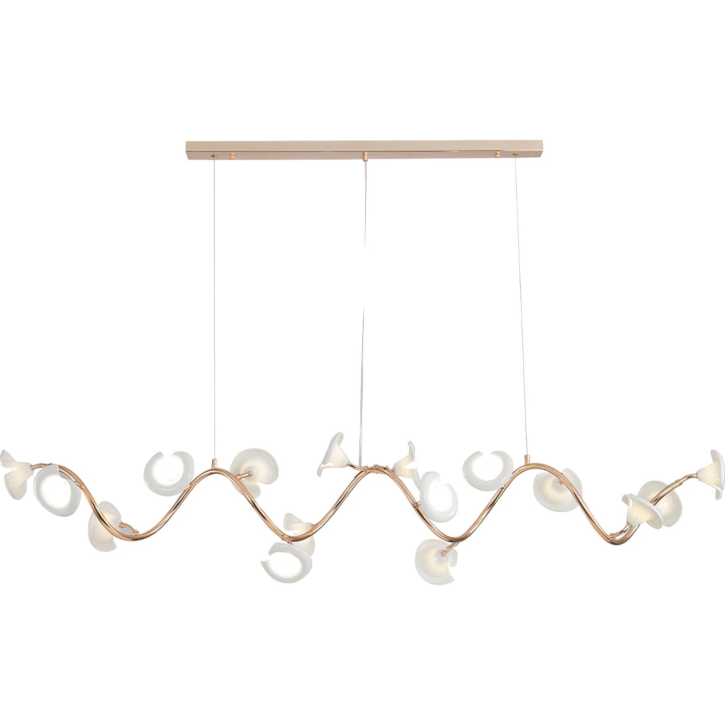Cerisium Blossom Chandelier - Elegant Design with Adjustable Height &