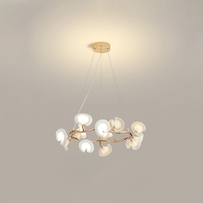 Cerisium Blossom Chandelier - Elegant Design with Adjustable Height &