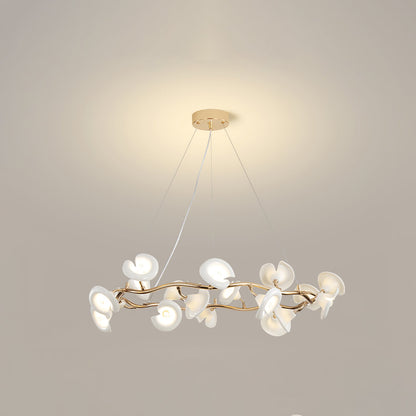 Cerisium Blossom Chandelier - Elegant Design with Adjustable Height &