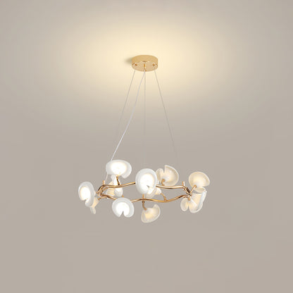 Cerisium Blossom Chandelier - Elegant Design with Adjustable Height &