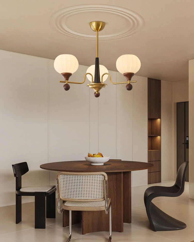 Ceylian Crystal Chandelier - Elegant Lighting with Adjustable Brightne