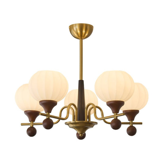 Ceylian Crystal Chandelier - Elegant Lighting with Adjustable Brightne