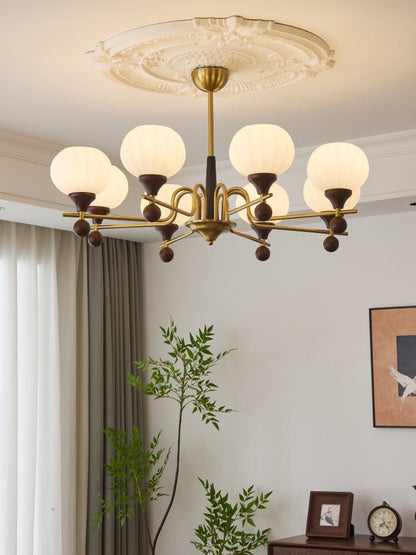 Ceylian Crystal Chandelier - Elegant Lighting with Adjustable Brightne