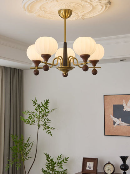 Ceylian Crystal Chandelier - Elegant Lighting with Adjustable Brightne