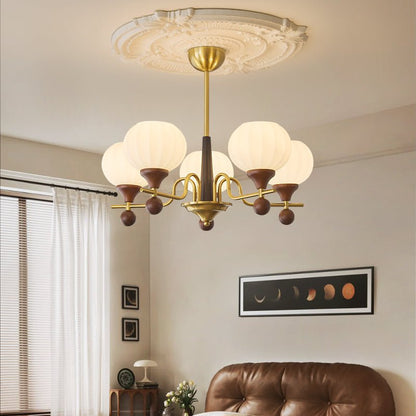 Ceylian Crystal Chandelier - Elegant Lighting with Adjustable Brightne