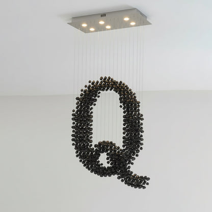Charcoal Chandeliers - Elegant Design with Adjustable Lighting and Ene