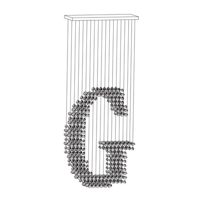 Elegant Charcoal Chandeliers - Dimmable LED & Adjustable Height