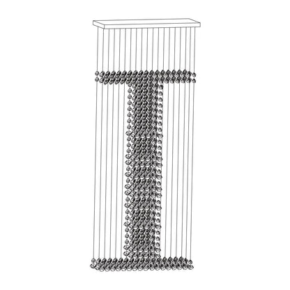Charcoal Chandeliers G to L - Elegant Design, Adjustable Height