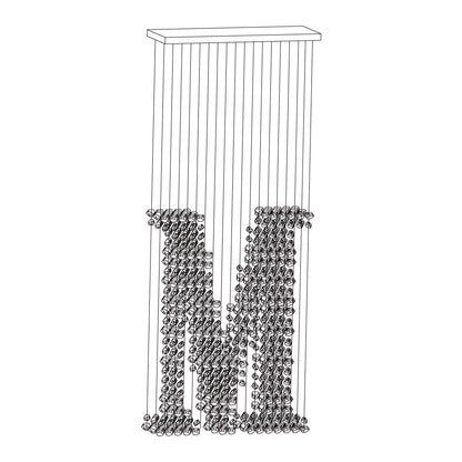 Charcoal Chandeliers - Modern Design, Adjustable Height, Energy Effici