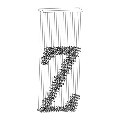 Charcoal Chandeliers Z - Elegant Lighting with Adjustable Brightness