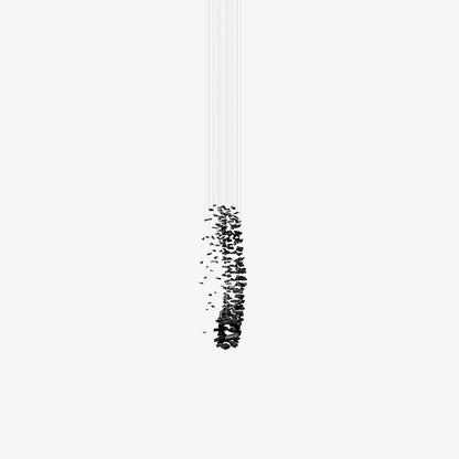 Charcoal Cascade Pixel Chandelier - Adjustable Height, LED Lighting