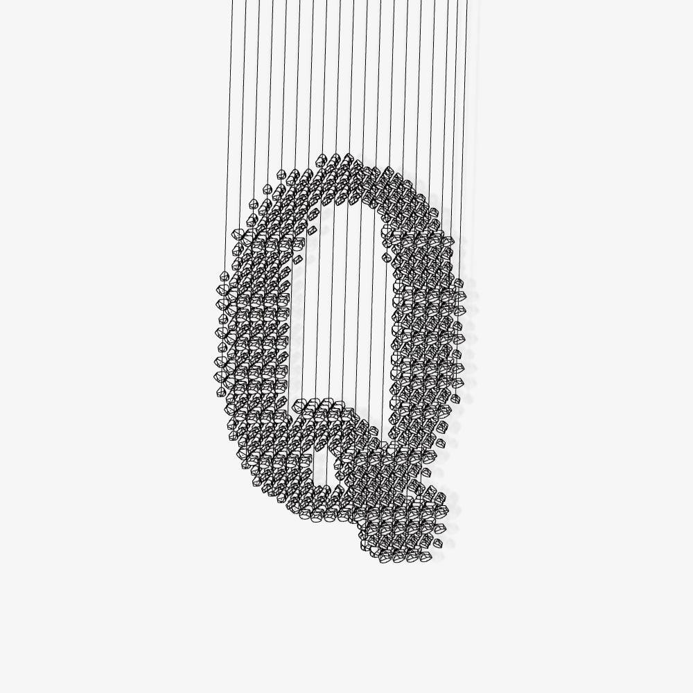 Charcoal Chandeliers - Elegant Design with Adjustable Lighting and Ene