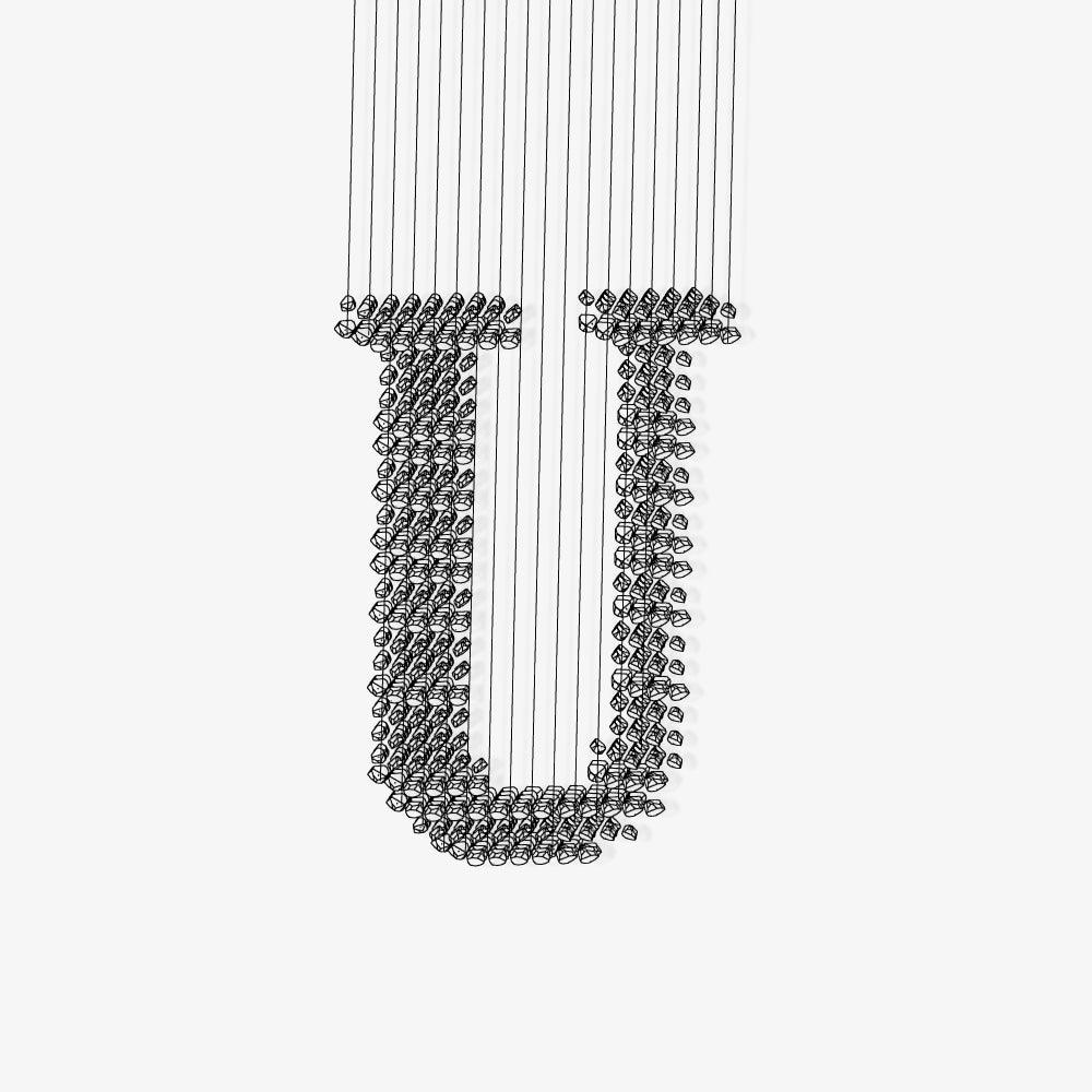 Elegant Charcoal Chandeliers - Adjustable Height, Energy Efficient Lig