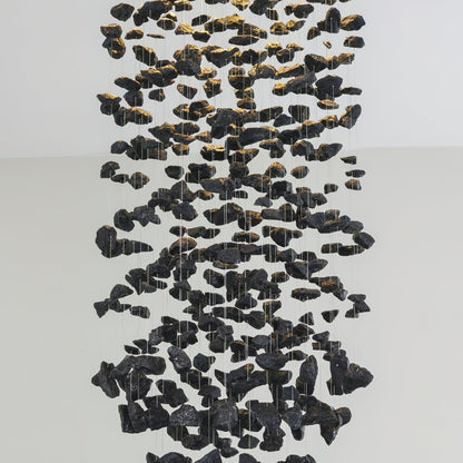 Charcoal Chandeliers - Elegant Lighting with Adjustable Brightness