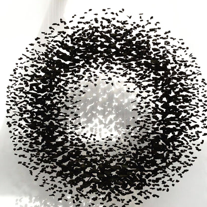 Elegant Charcoal Chandeliers - Adjustable Height & Energy Efficient Li