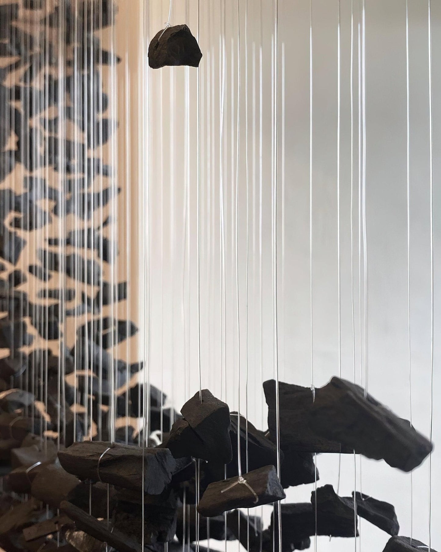 Elegant Charcoal Chandeliers - Adjustable Height, Energy Efficient Lig